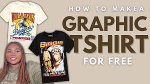 how to create a graphic tee for free