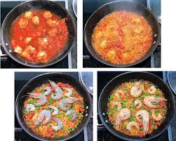 en and prawn paella recipe