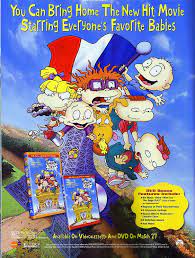 rugrats in paris on video