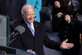 President joe biden addressed the nation in prime time on thursday, where he directed states to open coronavirus vaccine eligibility to all adults no later than may 1 and said small gatherings may be possible again by the fourth of july. The Full Transcript Of Joe Biden S Inaugural Address President Biden S Inauguration Speech