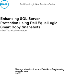 Dell Equallogic Best Practices Series Enhancing Sql Server