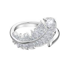 Nice Silver Feather Ring