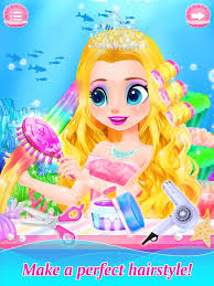 princess mermaid makeup games app