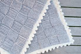 plaza baby crochet blanket pattern