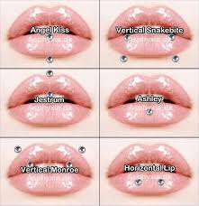 The Many Styles Of Lip Piercings I Will Take The Vertical