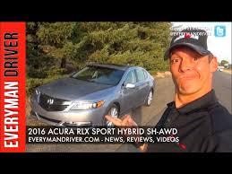 2016 acura rlx sport hybrid sh awd