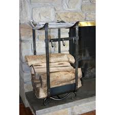 Firewood Holder Storage Fireplace