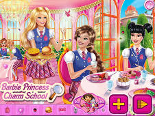 barbie princess charm barbie games