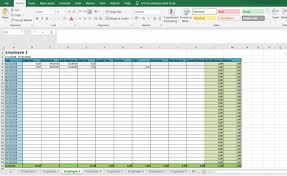 041 Excel Employee Time Sheet Eymir Mouldings Co Timesheet