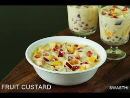 Fruit Custard Recipe Fruit Salad Recipe With Custard