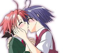 hd wallpaper anime boy kiss