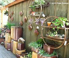 Outdoor Wall Decor Recycled Garden Art