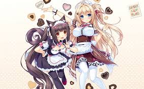 Zerochan has 20,286 maid outfit anime images, and many more in its gallery. Hd Wallpaper Nekopara Maid Apron Cat Girl Visual Novel Smiling Long Hair Wallpaper Flare