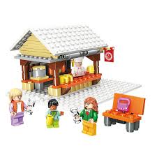 Maybe now they won't leave their clothes on the floor. Town Winter Hot Drink Cabin Educational Diy House Building Blocks For Kids Buy Diy Building Blocks House Building Blocks Le Go Building Blocks Product On Alibaba Com