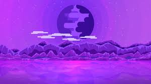 Keqing (genshin impact), long hair, purple hair, purple eyes. Download 2048x1152 Wallpaper Purple Ocean Mountains Minimal Art Dual Wide Widescreen 2048x1152 Hd Image Background 19346