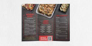 genghis grill catering menu design
