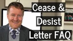 Image result for how much is it to have a lawyer write a cease and desist