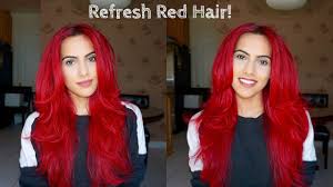 how to refresh dull red hair you