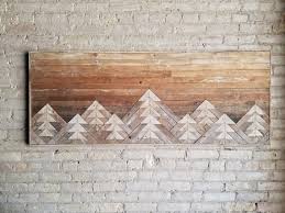 Reclaimed Wood Wall Art Wall Decor Wood