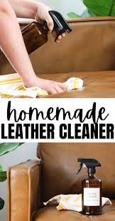 the best diy leather couch cleaner at