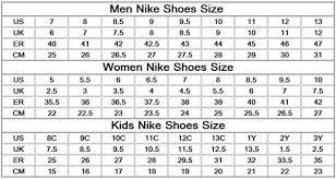 Nike Free Trainer Size Guide