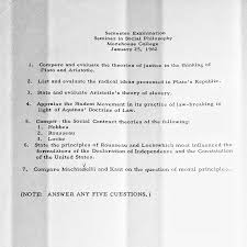 martin luther king jr s handwritten syllabus final exam for the at the top of the post you can see his handwritten syllabus view in a larger format here a sweeping survey of the european tradition in political