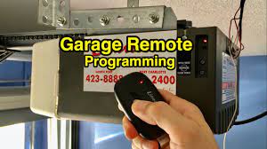 program garage door opener remote diy