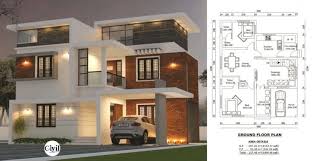 1694 Sq Ft 3bhk Contemporary Style Two