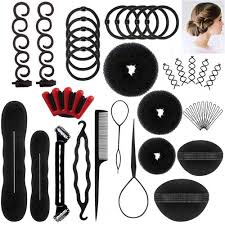 Hair Styling Set, Vibury 11 Pack Hair Bun Maker Hair Design Styling To –  S.O.S Beauty Shop