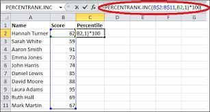 Best Excel Tutorial How To Calculate Percentile