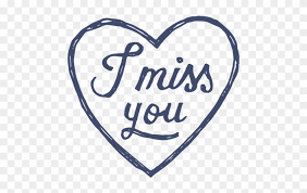 Tell her how much you miss her with this drawing. I Miss You Heart Sticker Transparent Png Miss U Stickers Png Free Transparent Png Clipart Images Download
