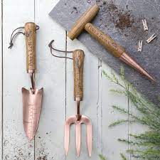 Personalised Luxury Copper Tools Garden