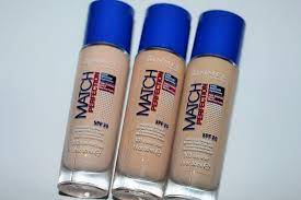 rimmel new match perfection foundation