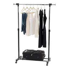 169cm coat stand garment rack 8 hooks clothes rail hat umbrella hanger hallway. Clothing Racks Portable Closets Target