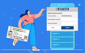 link aadhaar card to bank account