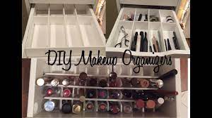 diy makeup drawer organizers you