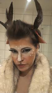 chrix design couture deer makeup