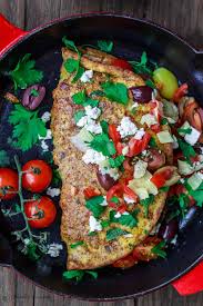 loaded terranean omelette recipe