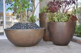60 Luxe Low Planter Bowl Modern