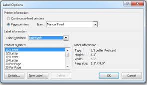 How To Create A Microsoft Word Label Template Onlinelabels Com