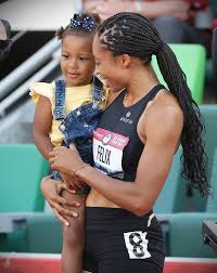 Allyson felix there aren't many sprinters that get to break usain bolt's world records, but united states athlete felix is one of them. Allyson Felix Is Giving Fellow Athletes 10k Each For Childcare Idea Huntr