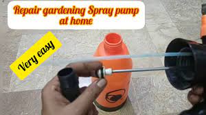how to repair gardening spray pump at