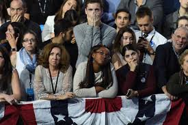 Image result for hillary supporters election night