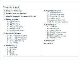 Sample Business Case Template Example Of Study Format