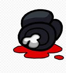 The play dead mod for among us allows impostors to disguise themselves as a dead body. Hd Black Among Us Crewmate Character Dead Body With Blood Png Citypng