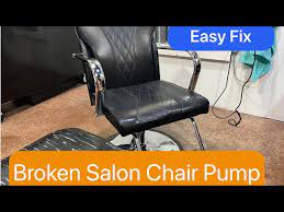 broken salon chair pump easily