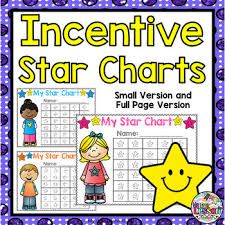 Incentive Star Charts Reward Charts