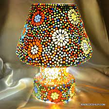 Mosaic Glass Handmade Table Lamp