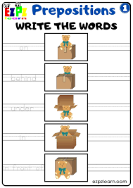 words worksheet for kindergarten k5
