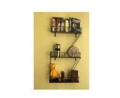 Fire Escape Rack Metal Decorative Shelf